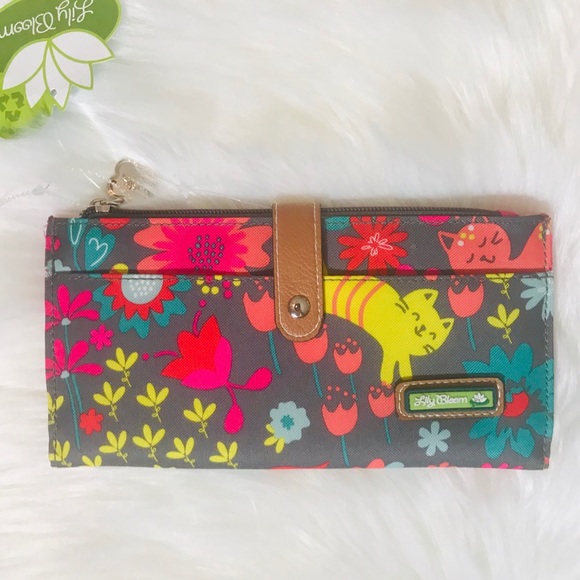 lily bloom luggage playful garden